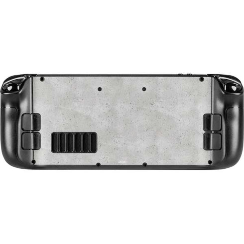 Light Grey Concrete Steam Deck Handheld Gaming Computer Skin